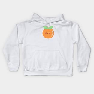 Kawaii Cute Orange Kids Hoodie